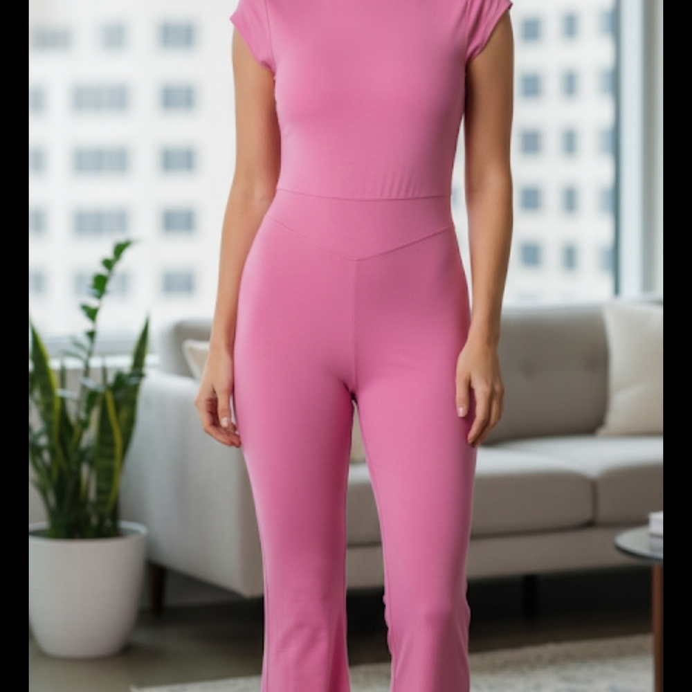 JoyLab Vibrant Pink Jumpsuit